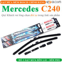 Gạt mưa ô tô Mercedes C240 đời xe từ năm 2009 đến 2012 Bosch AeroTwin Euro – OTOALO