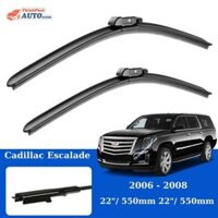 Gạt Mưa Xe Cadillac Escalade (2006 - 2023) Silicone Chính Hãng
