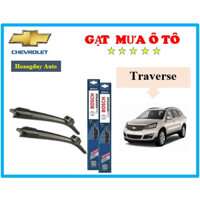 Gạt Mưa Xe CHEVROLET TRAVERSE Thương Hiệu BOSCH Aerofit Lưỡi Silicone Cao Cấp-GIÁ 1 CẶP