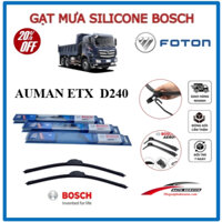 Gạt Mưa Xe Foton Auman ETX D240 Thương Hiệu BOSCH Aerofit Lưỡi Silicone Cao Cấp