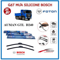 Gạt Mưa Xe Foton Auman GTL D240 Thương Hiệu BOSCH Aerofit Lưỡi Silicone Cao Cấp