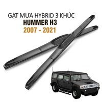 Gạt Mưa Xe Hummer H3 Hybrid 3 Khúc Lưỡi Silicone Cao Cấp Chính Hãng