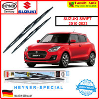 GẠT MƯA xe ô tô SUZUKI SWIFT 2010-2023 CHÍNH HÃNG ĐỨC Heyner Special Xương cứng Combo size (45cm / 56cm) Sạch - Bền - Êm
