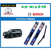 Gạt Mưa Xe TOYOTA Prado Thương Hiệu BOSCH Aerofit Lưỡi Silicone Cao Cấp-GIÁ 1 CẶP