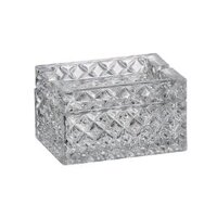 GẠT TÀN PHA LÊ KÈM HỘP ĐỰNG THUỐC LÁ 2 NGĂN 12CM