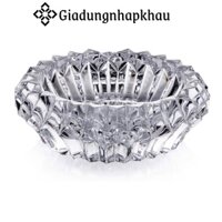 Gạt Tàn Pha Lê ROGASKA, Size 15cm/20cm, Nhập Đức, giadungnhapkhau19