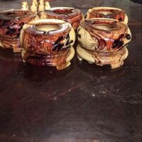gạt tàn thuốc bằng gỗ