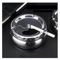 GẠT TÀN THUỐC INOX NẮP XOAY 12CM