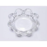 Gạt Tàn Thuốc Thuỷ Tinh Glass Ashtray Kiểu Dáng Tròn Cánh Hoa Sang Trọng PH117A M21