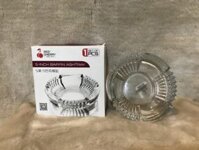 Gạt Tàn Thuốc Thuỷ Tinh Red Cherry Kiểu Dáng Tròn Sang Trọng YG8013-3 M25