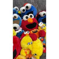 GẤU BÔNG 2HAND COOKIE MONSTER ELMO SESAME STREET