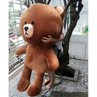 Gấu Bông ❤️Gấu brown 1m4 vải đẹp gòn bi cao cấp