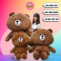 [GẤU BÔNG BROWN] Gấu bông brown siêu to khổng lồ--gấu ôm làm quà sinh nhật size 1m1 gấu bông rẻ