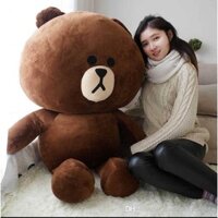 Gấu Bông Brown Màu Socola Size 95cm - 1m1