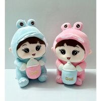 Gấu bông Búp Bê Ôm Bình Sữa