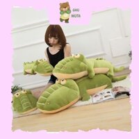 Gấu Bông Cá Sấu Đầu To Siêu Khổng Lồ - Thú Nhồi Bông Cá Sấu Gai Đầu To Cao Cấp NUTA
