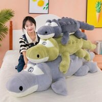 Gấu bông cá sấu siêu to khổng lồ, thú nhồi bông cá sấu cho bé đủ kích thước và màu sắc
