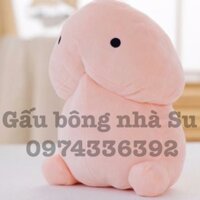 Gấu bông cao cấp cờ iu tròn