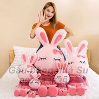 Gấu bông cao cấp Thỏ mắt híp