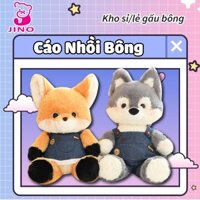 Gấu Bông Cáo chạy bộ,  Cáo Đoàn Gia Hứa, Thú Nhồi Bông Hình Cáo Dễ Thương 50cm