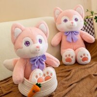 Gấu bông cáo sella IGUN BEDDING đeo nơ