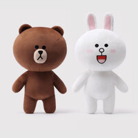 Gấu Bông Cặp Thỏ Cony Và Gấu Brown 40 Cm Gb12
