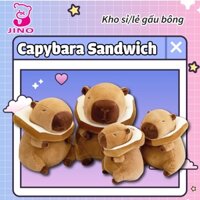 Gấu bông capybara  bánh mì sandwich cao cấp đáng yêu cho bé
