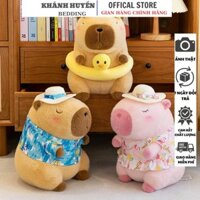 Gấu bông capybara biển mặc áo, váy bơi siêu cute và dễ thương cho bé và các chị em