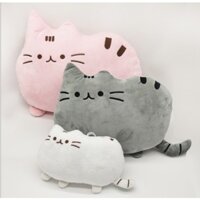 gấu bông chăn pusheen GBC16 dễ thương cute gối kèm chăn lông thêu 50cm