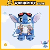 Gấu Bông Chính Hãng Disney x Potdemiel Stitch Có Cây Quai Làm Balo Túi Đeo Chéo Dễ Thương 25cm
