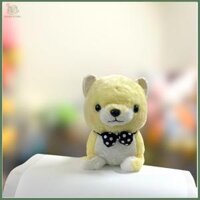 Gấu bông chó con chính hãng bông mềm mượt chiều dài thân 35cm màu vàng tươi,chó bông amuse Nhật Bản
