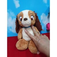 Gấu bông chó mắt thêu