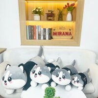 Gấu Bông Chó Mèo Alaska Size Lớn