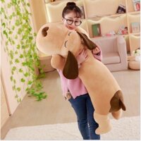 Gấu bông chó nằm lười chảy thây