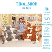 Gấu Bông Chó Ngao Mặt Nhăn Siêu Ngầu [HÀNG ĐẸP GIÁ SỈ] - Chất Đẹp, Đường May Tỉ Mỉ,Size 80cm-T023-1