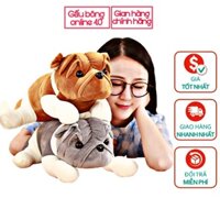 Gấu Bông Chó Ngao Mặt Nhăn Siêu Ngầu - Chất Đẹp, Đường May Tỉ Mỉ