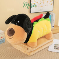 Gấu Bông Chó Xúc Xích, Chó Hot Dog, Chó Bông Xúc Xích, Búp Bê Chó Bánh Mì 50cm MIRA-GB12366