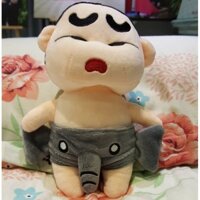 Gấu Bông Chú Cushin Mặc Quần Con Voi Lộ Cái Vòi Voi - 22cm -35cm -55 cm lông nhung