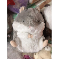 gấu bông chuột hamster xám Amuse 40cm