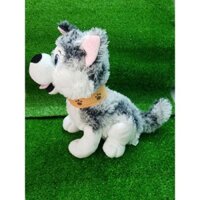 gấu bông con chó xù loang 40cm