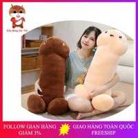 Gấu bông con ciu, gối ôm ciu dài siêu to khổng lồ