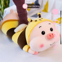 Gấu Bông Con Heo Mặc Áo Ong Vàng Xinh Xắn Đáng Yếu, Lợn Ong Khổng Lồ Ngộ Nghĩnh.