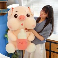 Gấu bông con Heo sữa Cao Cấp loại 1 Nhún nhảy ngộ nghĩnh