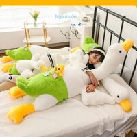 Gấu Bông Con Vịt Thú Nhồi Bông Hình Con Vịt  con ngỗng đồ chơi búp bê dễ thương