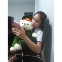 gấu bông công an