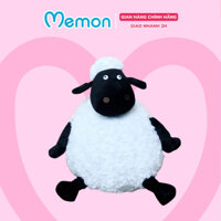 Gấu bông cừu shaun the sheep béo Memon thú nhồi bông cừu béo mềm mịn cao cấp