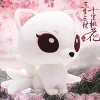 Gấu bông CỬU VỸ HỒ 9 đuôi HỒ LY Bạch Phượng Cửu Tam Sinh Tam Thế Thập Lý Đào Hoa Chẩm Thượng Thư thú bông mềm mại