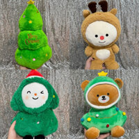 gấu bông daiso noel giáng sinh ( hàn quốc )
