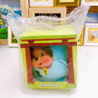 gấu bông đồ chơi monchhichi mèo may mắn lucky cat