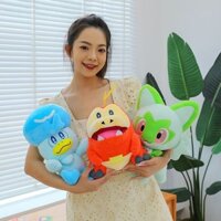 gấu bông đồ chơi thú nhồi bông  [Bên trong mềm mại] Búp bê Pokémon Mới Lá Mèo Đồ chơi sang trọng Búp bê trẻ em Lửa Cá sấu Vịt dưỡng ẩm dễ thương Quà tặng sinh nhật213147